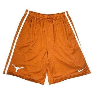 Nike Texas Longhorns Men's Shorts Burnt Orange Large Basketball Casual UT